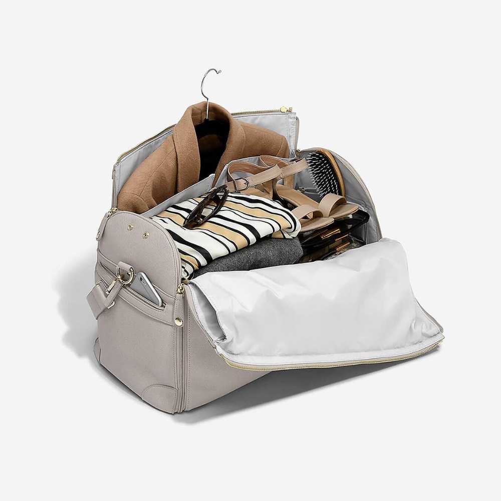 Stackers Weekender Garment Bag*Taupe*NEW*